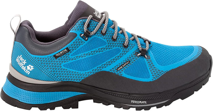Jack Wolfskin Herren Force Striker Texapore Low MWalking-Schuh 41 EU Lime Dark Green, 41 EU Lime Dar