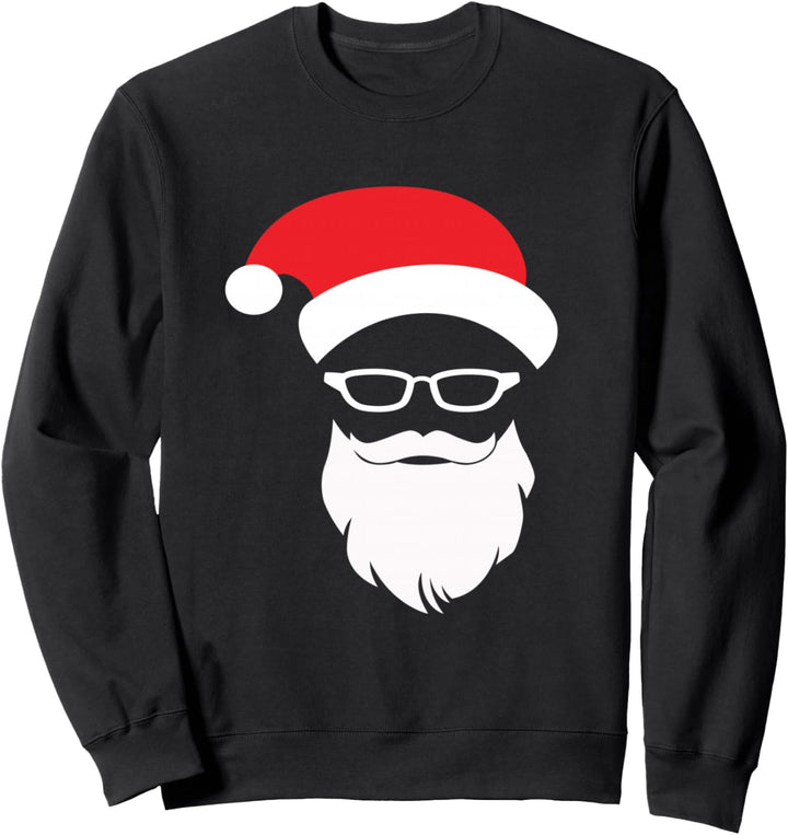 cooler Weihnachtsmann Nikolaus Weihnachten Christmas Santa Sweatshirt