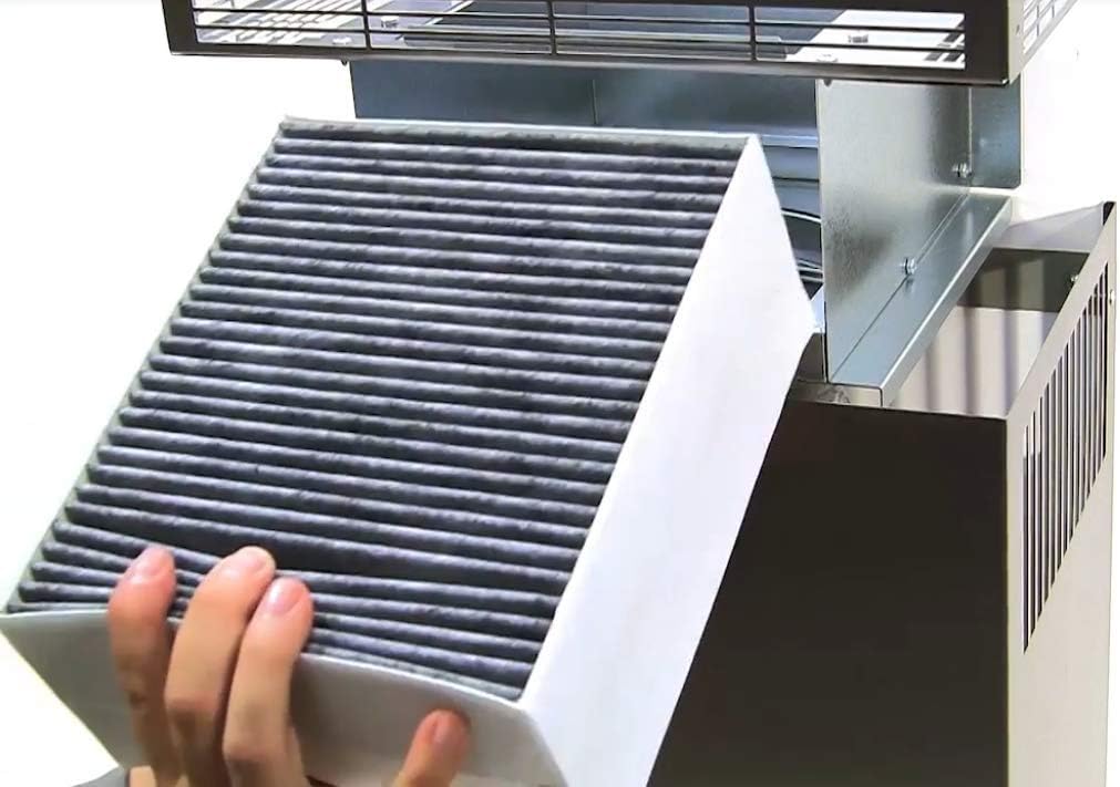 Aktivkohlefilter für Siemens/Bosch/Neff hochwertiger Clean Air Filter - LZ56200 / DSZ5201 / Z5170X1,