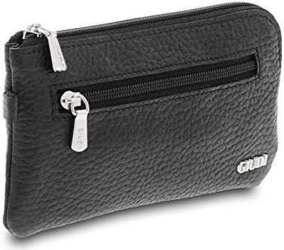 GIUDI ® - Schlüsselanhänger mit Ringen aus Kalbsleder echtes Leder
