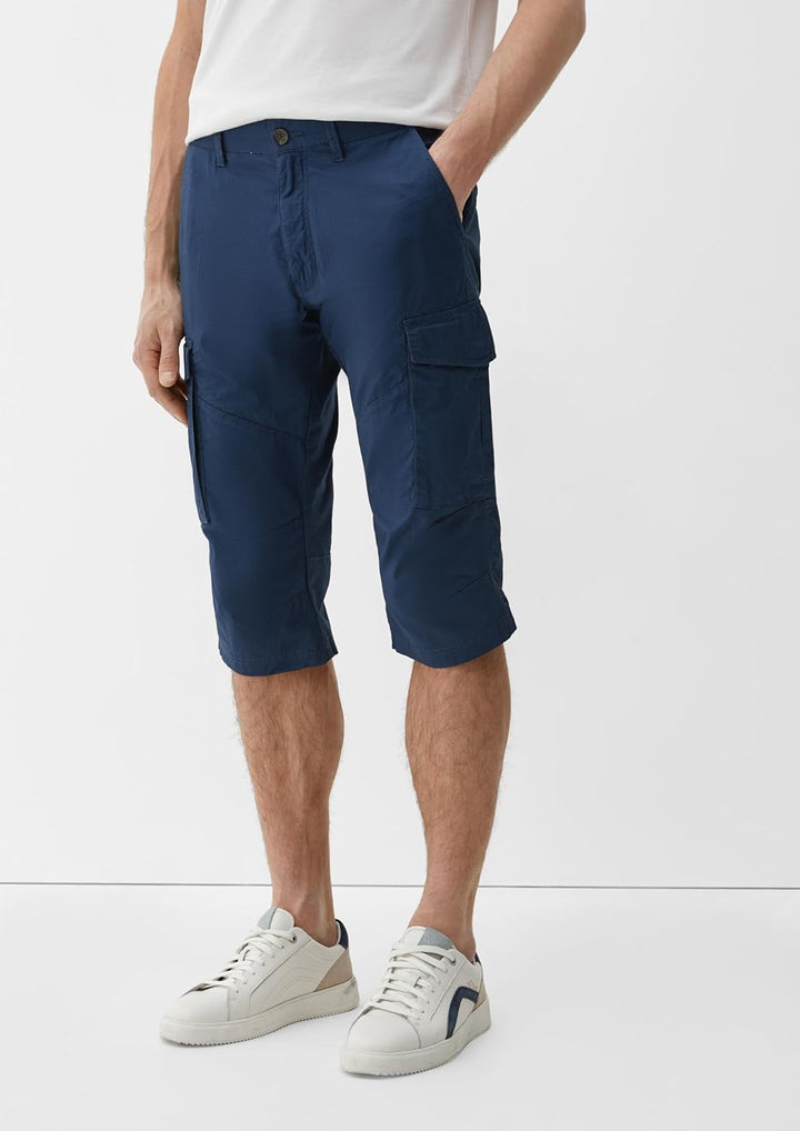 s.Oliver Herren Cargo-Bermuda, Detrot Relaxed Fit 29 5864_tiefblau, 29 5864_tiefblau