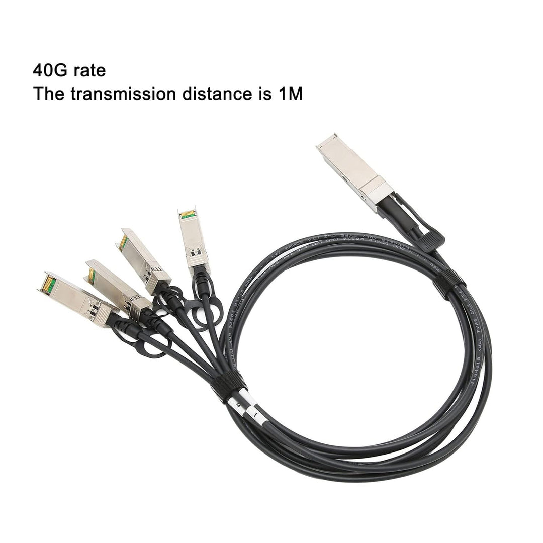 40G QSFP28 DAC Kabel, QSFP+ auf 4 SFP+ Direct Attach Kabel, 1 Meter für Cisco, für Huawei, für H3C,