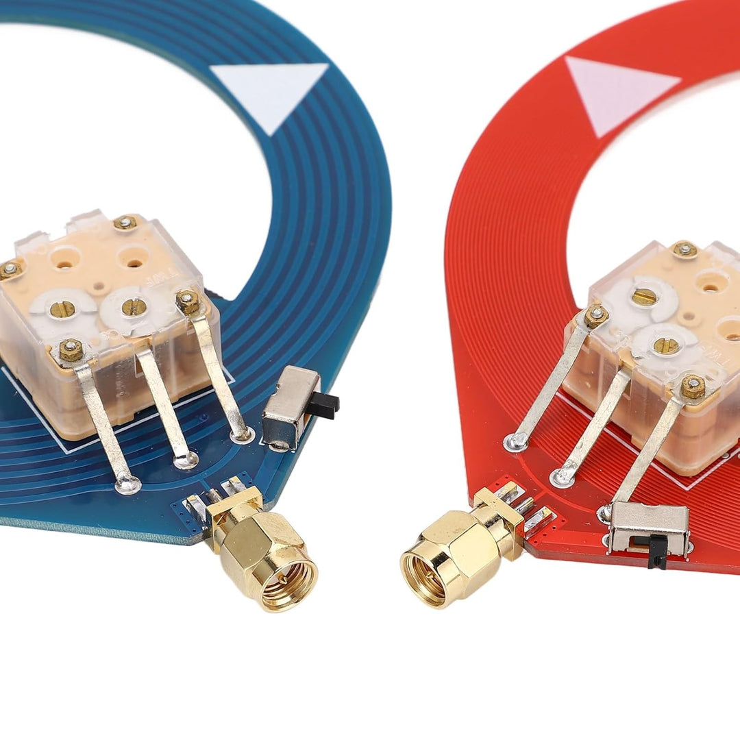 2 Stück Donut AM MW SW Antenne für Kurzwellenradio, Tragbare Mini-Antenne, Leicht und Langlebig, Ver