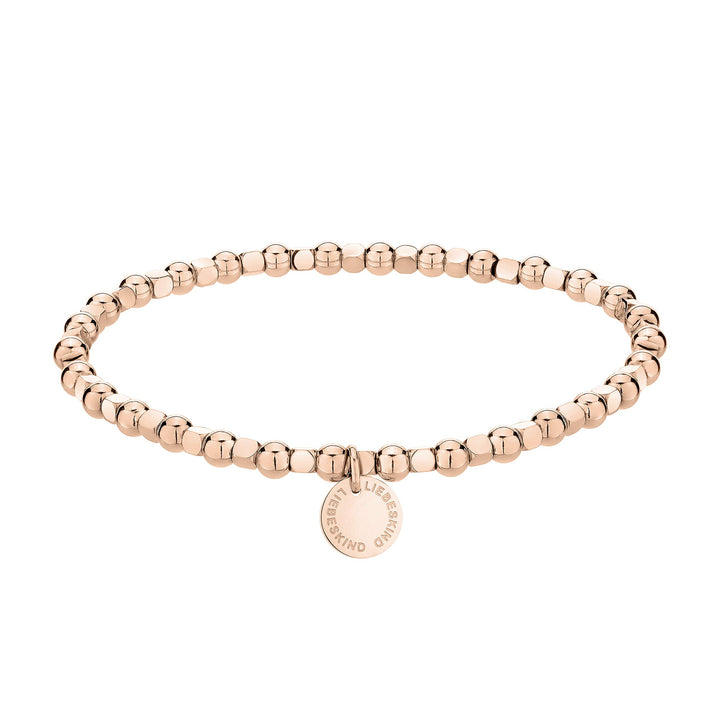 LIEBESKIND Beads-Armband LJ-0597-B-17 IP Roségold, Roségold