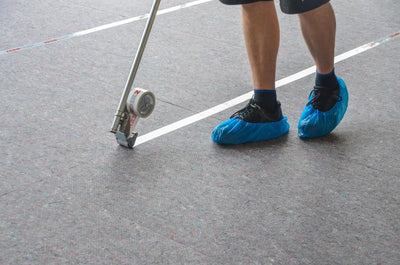 Klebebandabroller Taperoller mit Verlängerung für 50 mm Klebebandrollen