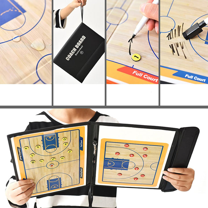 RoseFlower Basketball Taktikboard, Professional Basketball Taktikbrett Coach Board Magnetische Train