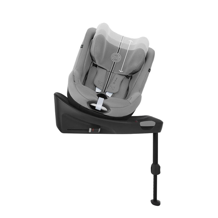 CYBEX Gold Kinder-Autositz Sirona Gi i-Size Plus inkl. Neugeboreneneinlage und Base, Ab ca. 0 bis 4