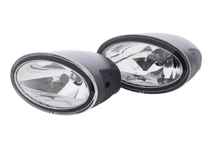 HELLA - Halogen/FF-Fernscheinwerfersatz - FF 50 - 12V - 1FA 008 283-811 mit 12V - Glühlampe, Relais
