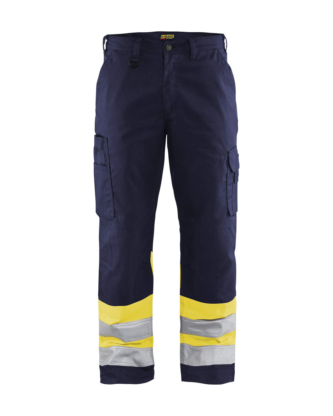 Blaklader 15641811 Hose mit hoher Sichtbarkeit, Marineblau/Gelb, grootte C50 C50 Navy Blue / Yellow,