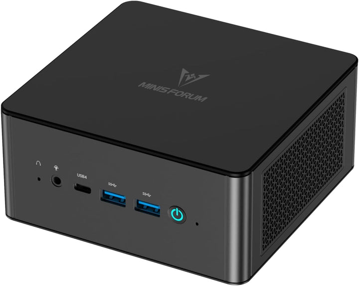 MINIS FORUM UM890 Pro Mini PC, AMD Ryzen 9 8945HS Prozessor, 8 Kerne/16 Threads bis zu 5,2 GHz, AMD