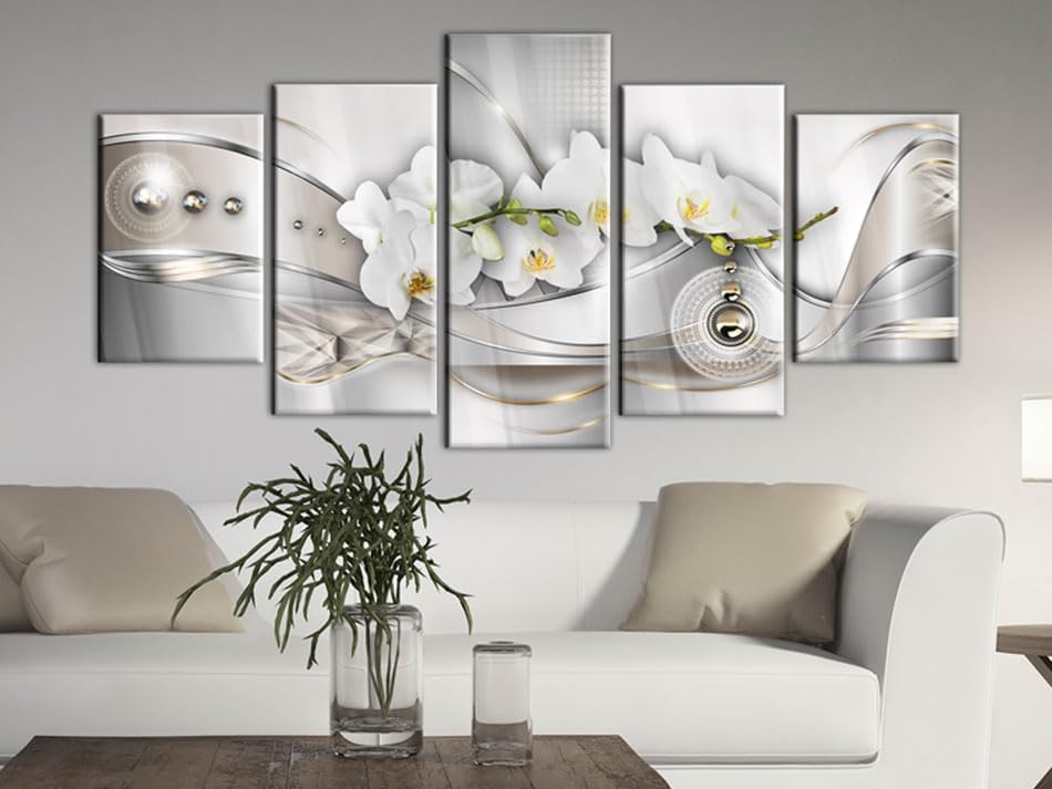 murando Acrylglasbild Abstrakt 100x50 cm 5 Teilig Wandbild auf Acryl Glas Bilder Kunstdruck Moderne