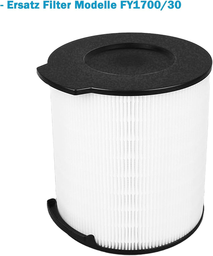 FY1700 Ersatzfilter für Philips AC1715/11 AC1711/10 Series 1000i Luftreiniger, 3-in-1, H13 True Hepa