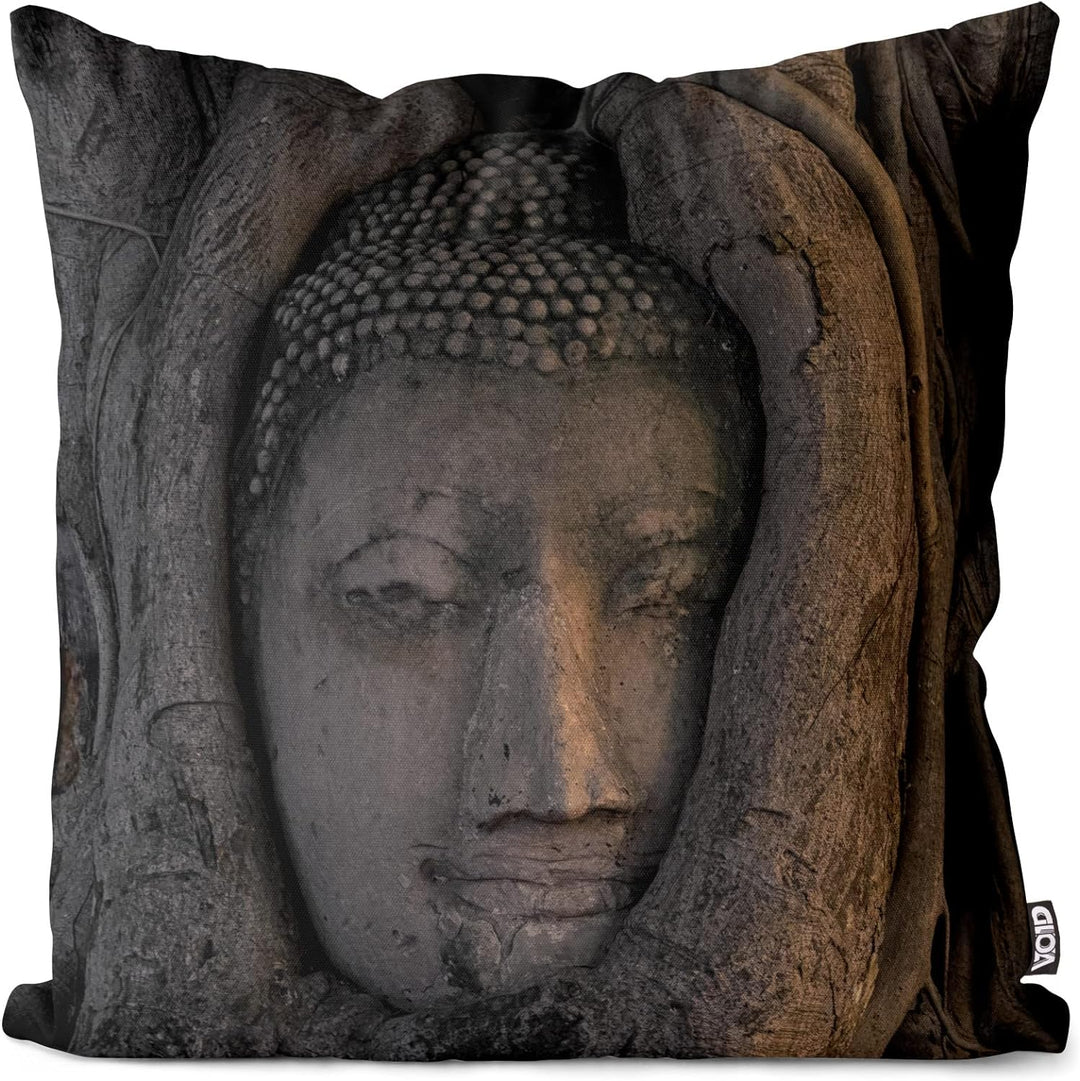 VOID Buddha Kopf Baum Kissenbezug Kissenhülle Sofakissen Kissen Deko Outdoor-Kissen Dekokissen, Kiss