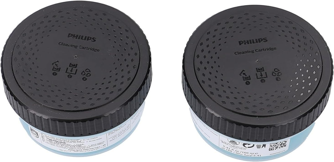 Kompatibel/Ersatz für PHILIPS Personal Health CC12/50 Reinigungskartusche Set PHILIPS für QuickClean