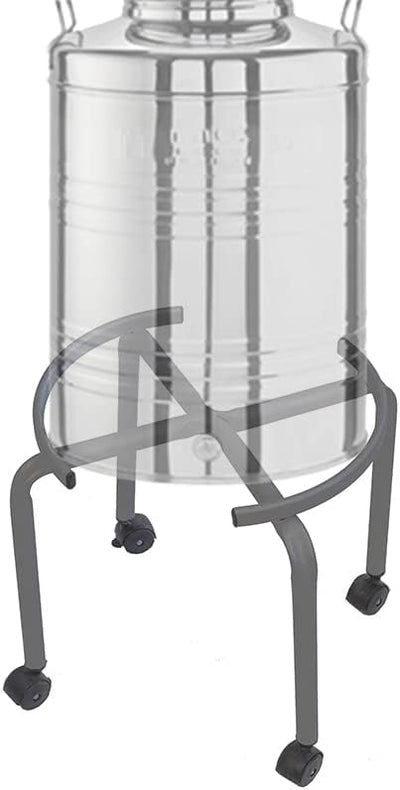 Tecnokit: Schafthalter oder Ölfässer, verschiedene Grössen, robustes Stahlgestell, grau. (50 l hoch