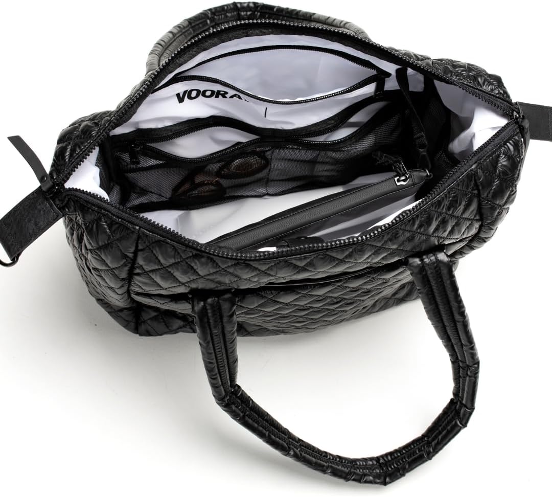Vooray Alana Duffel - 25L - Travel Duffel & Gym Bag with Laptop Sleeve, Shoe Pocket & Dry Pocket