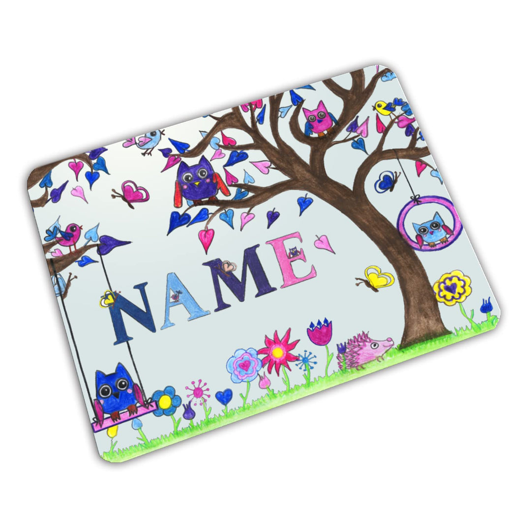 Vesperbrettchen mit Name/Frühstücksbrettchen Brotzeitbrettchen Schneidebrettchen mit Motiv und Perso