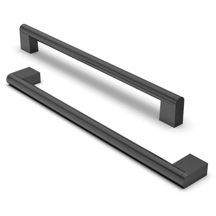 FURNIWARE 10 Stück Möbelgriffe, 256mm Bohrlochabstand Edelstahl Möbelgriffe Schrankgriffe Küche Kabi