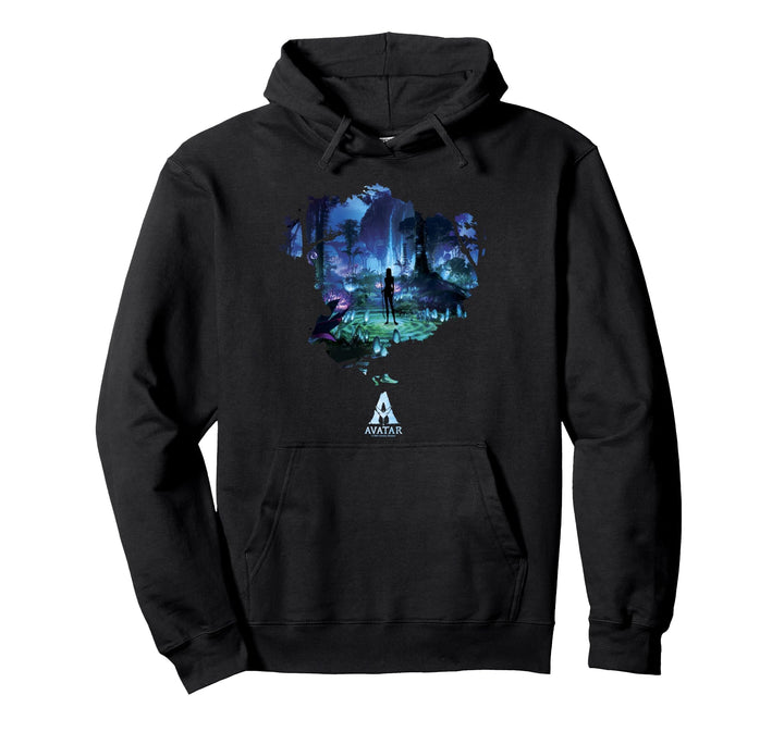 Avatar Pandora At Night Movie Poster Pullover Hoodie