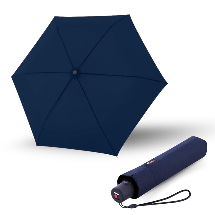 Knirps C.250 Light Duomatic Taschenschirm Automatik Reiseschirm windstabil Navy, Navy