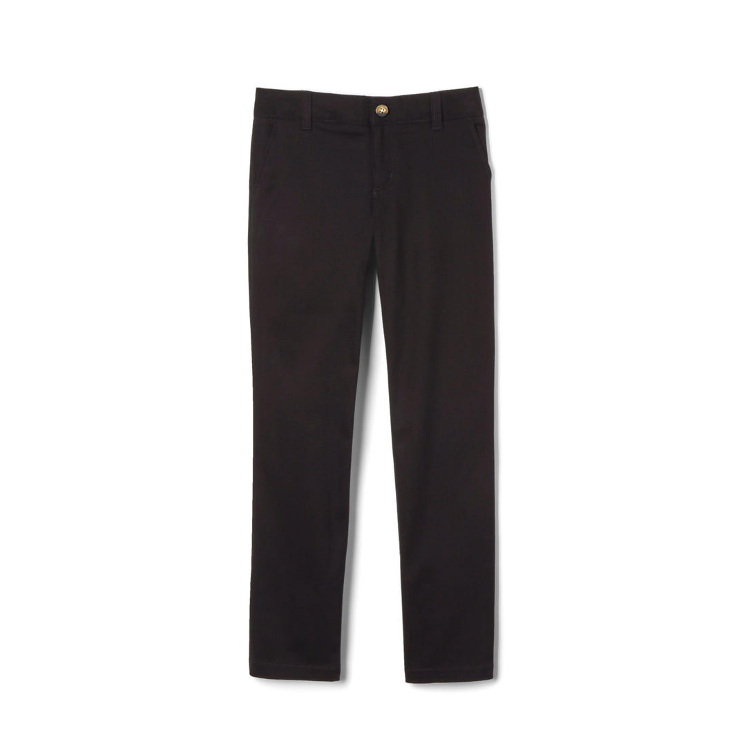 French Toast Little Girls' Straight Leg Pant, Black, 5
