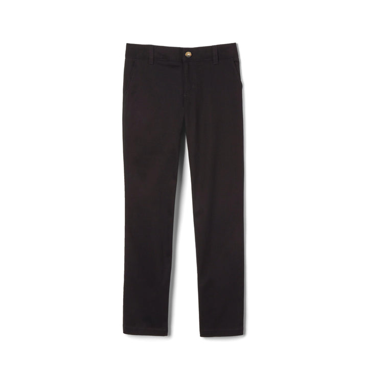 French Toast Little Girls' Straight Leg Pant, Black, 4