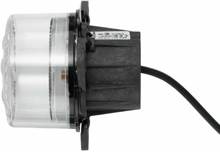 HELLA - Blinkleuchte - LED - 12V - Anbau/geschraubt - Lichtscheibenfarbe: glasklar - Kabel: 500mm -