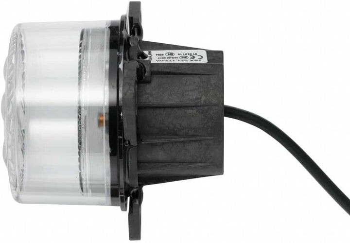 HELLA - Blinkleuchte - LED - 12V - Anbau/geschraubt - Lichtscheibenfarbe: glasklar - Kabel: 500mm -