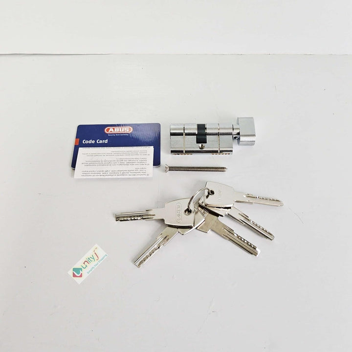 ABUS Zylinder KD6PSN Z30/K30 BKN 30+30 Vernickeltes Messing, 30+30 Vernickeltes Messing