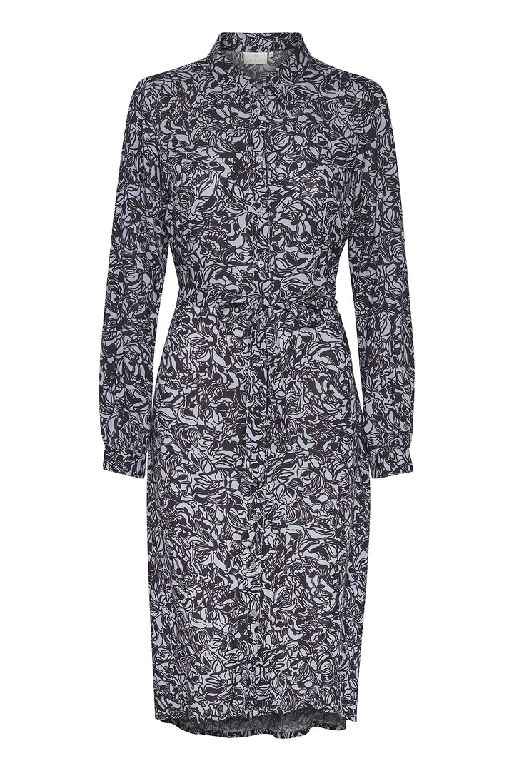KAFFE Kleid KAclark, Tradewinds/Black Graphic Print