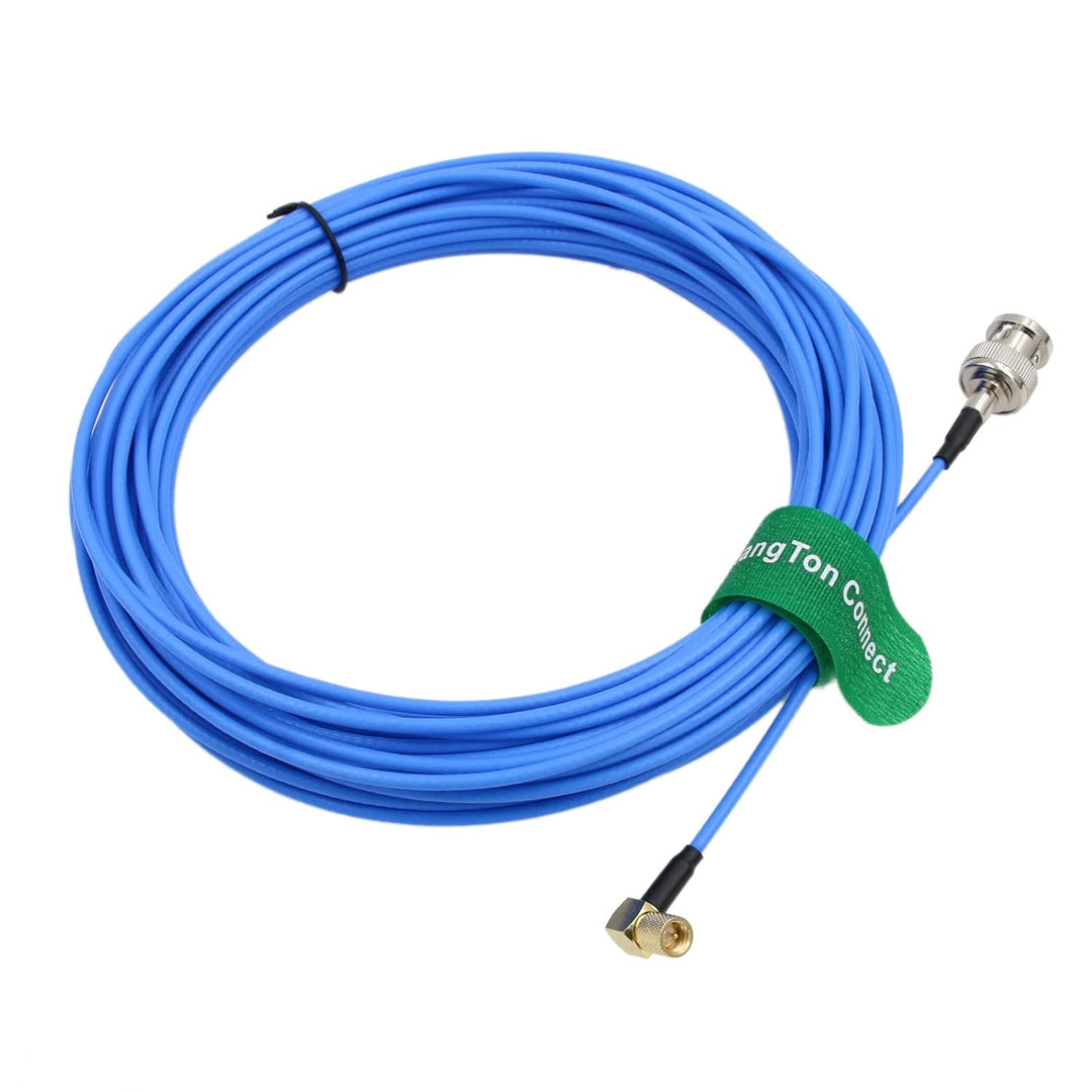 HangTon Beschleunigungssensor, Vibrationstestkabel, BNC auf Microdot 10-32 UNF für Wandler, akustisc