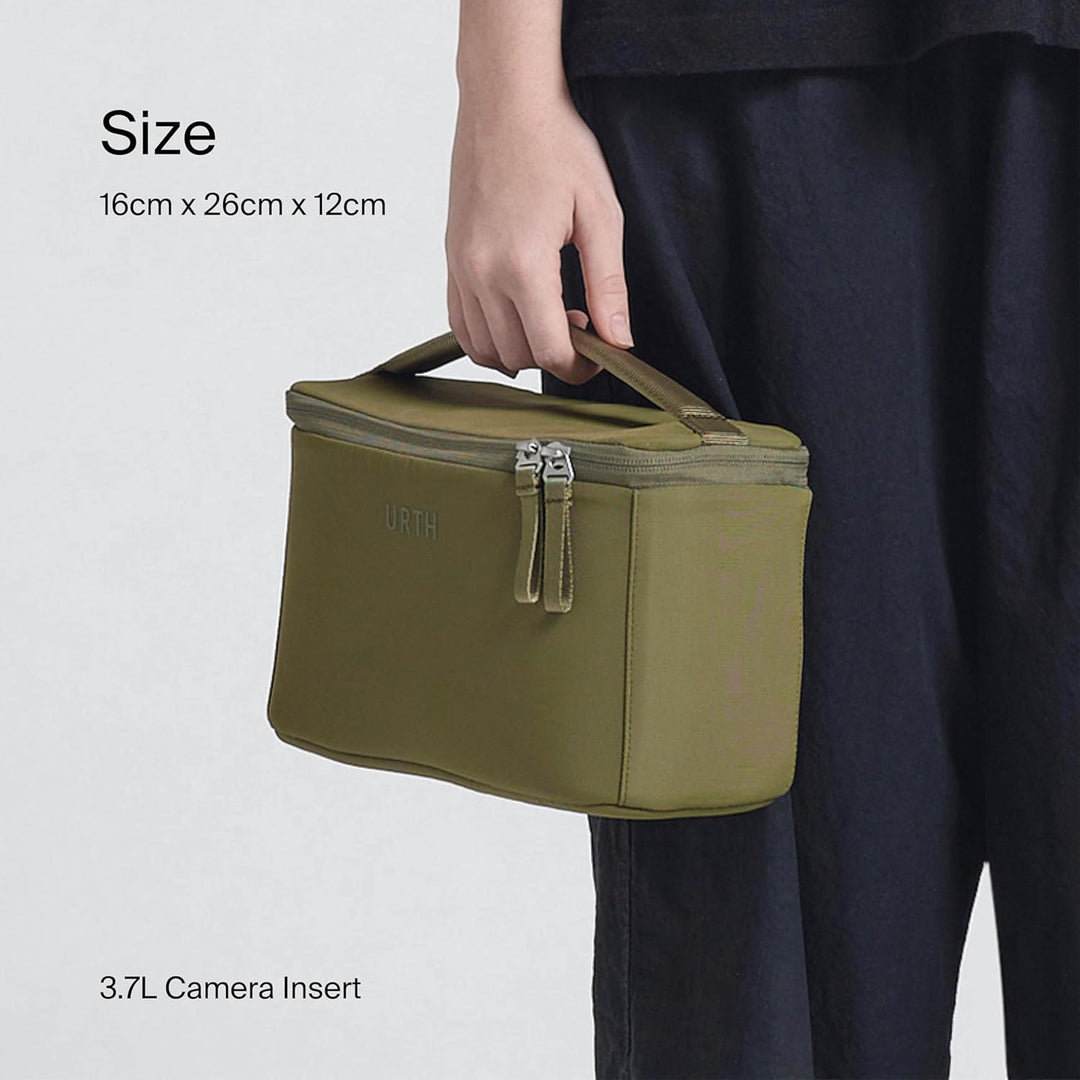 Urth Arkose 3,7L Kamera-Einsatztasche – Wasserabweisende, gepolsterte, recycelte Tasche für DSLR/SLR
