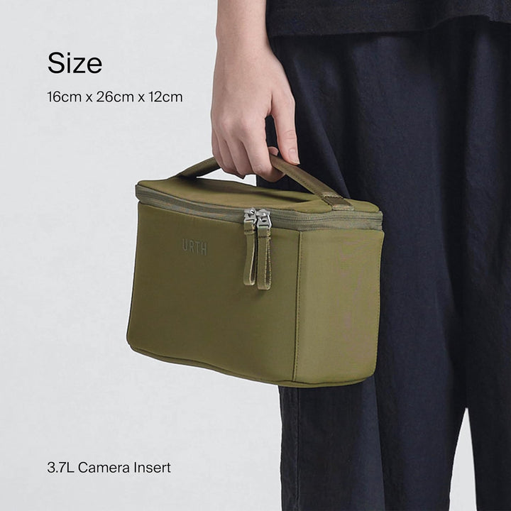 Urth Arkose 3,7L Kamera-Einsatztasche – Wasserabweisende, gepolsterte, recycelte Tasche für DSLR/SLR
