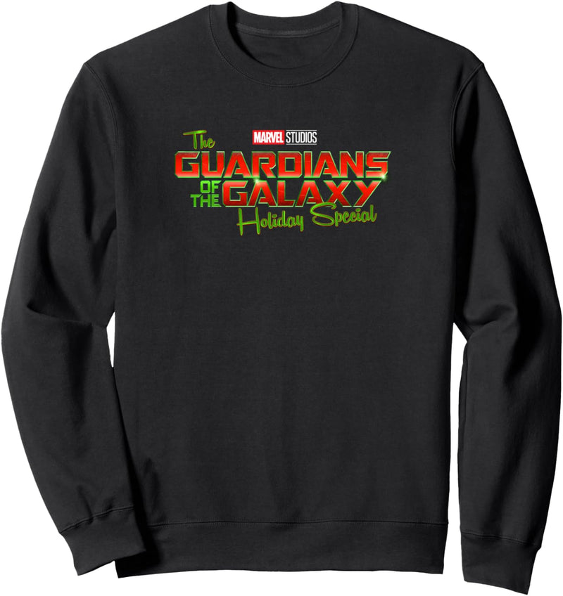 Marvel The Guardians Of The Galaxy Holiday Special Logo Sweatshirt