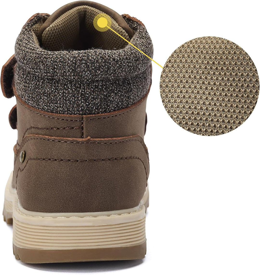 TZJS Unisex Kinder Klassische Stiefel Jungen Mädchen Baby Winterstiefel Mit Klettverschluss Wasserdi