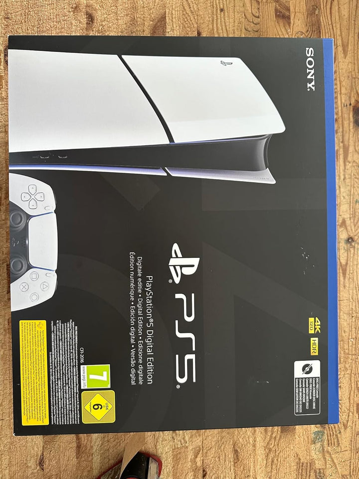 SONY PS5 825GB Digital Edition White EU1
