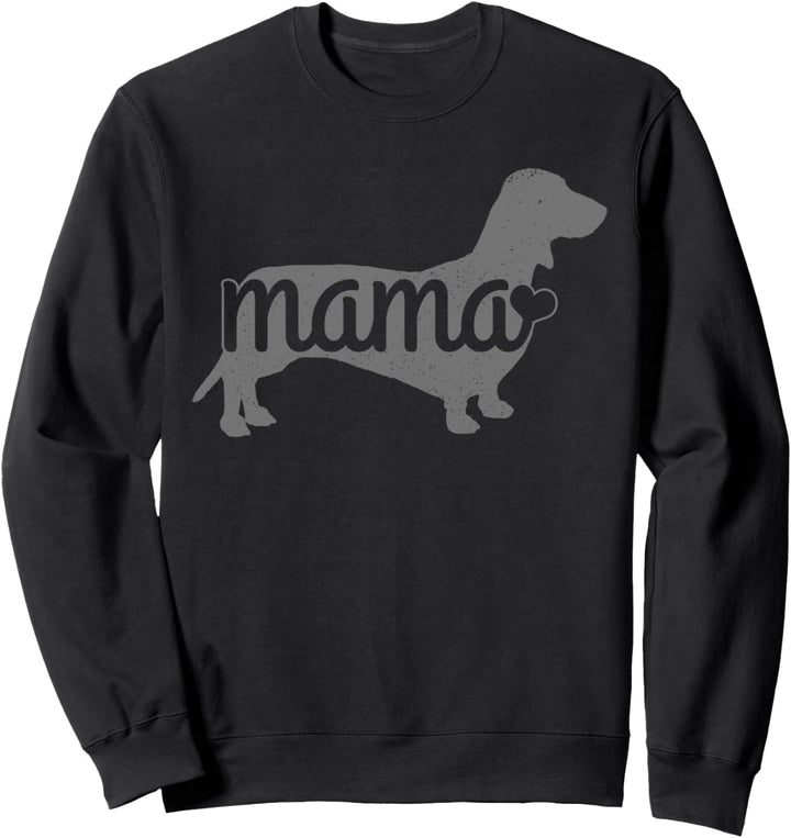 Dackel Mama Hund Rauhaardackel Geschenk Sweatshirt