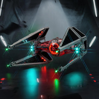 Led Licht Set Kompatibel mit Lego 75382 TIE Interceptor (Kein Modell), Dekorationsbeleuchtungsset Co