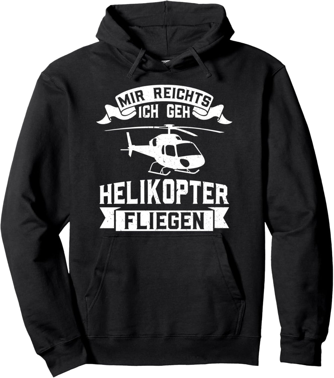 Helikopter Hubschrauber Flugzeug Pullover Hoodie
