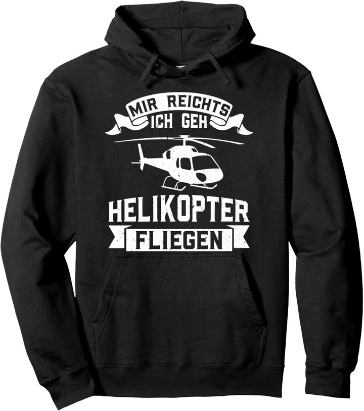 Helikopter Hubschrauber Flugzeug Pullover Hoodie