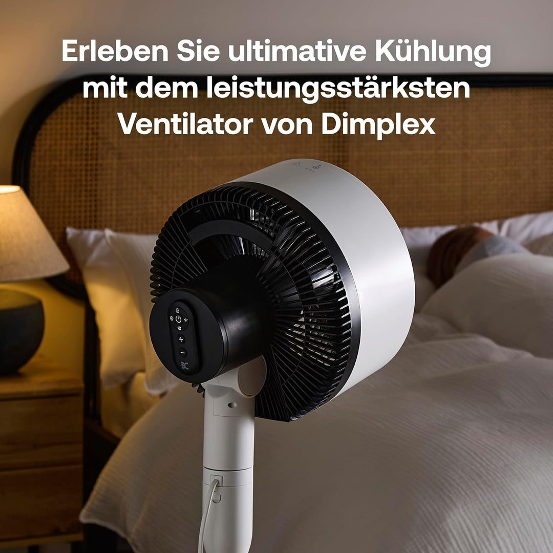 DIMPLEX DUOCOOL 2-in-1 Smart Ventilator, Standventilator & Tischventilator mit 5 Geschwindigkeiten,