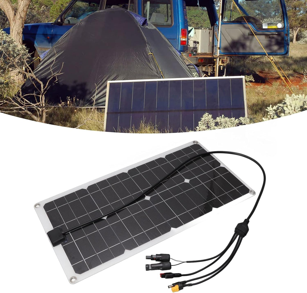 100 W Solarpanel XT60 DC-Anschluss Wasserdichtes Solarladegerät für den Aussenbereich