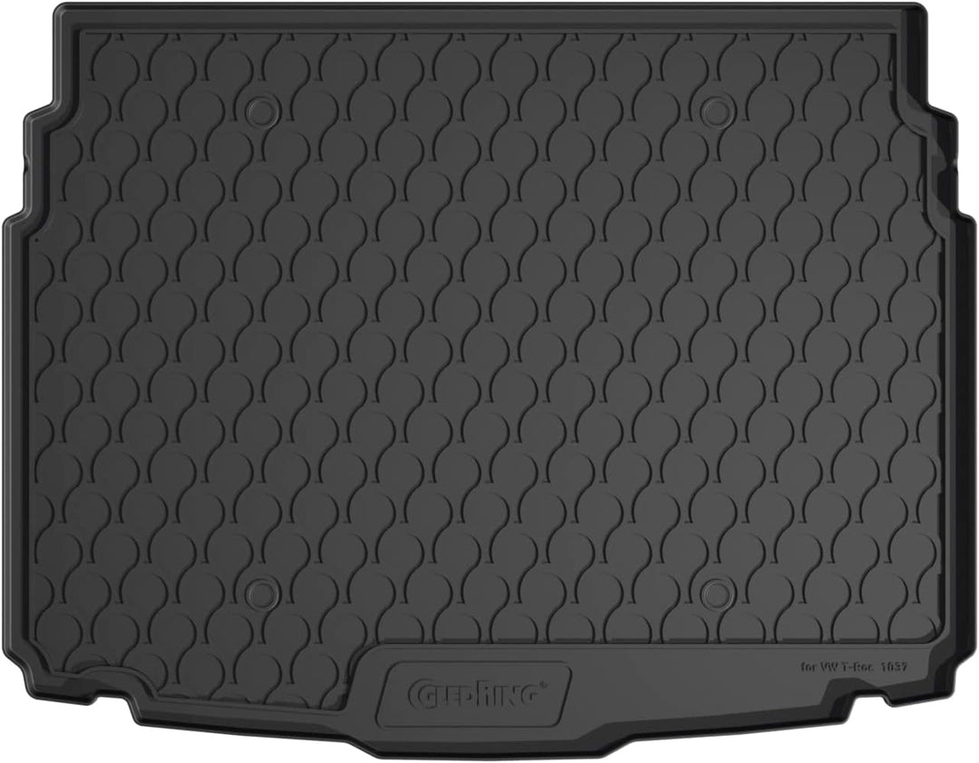 Gledring Rubbasol (Gummi) Kofferraumwanne Volkswagen T-Roc 11/2017- (Tiefe Ladeboden)