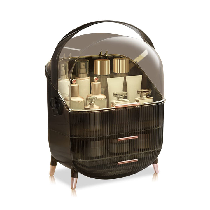 Galatée Retro Serie 180°Drehbar Tragbare Make Up Organizer Kosmetikbox Kosmetische Aufbewahrungs Box