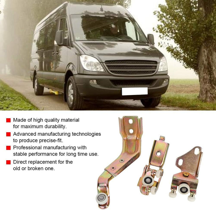 Auto Roller Türrollenführung, Auto rechts Schiebetür Roller Guide Set Auto Schiebetürrolle 901760134