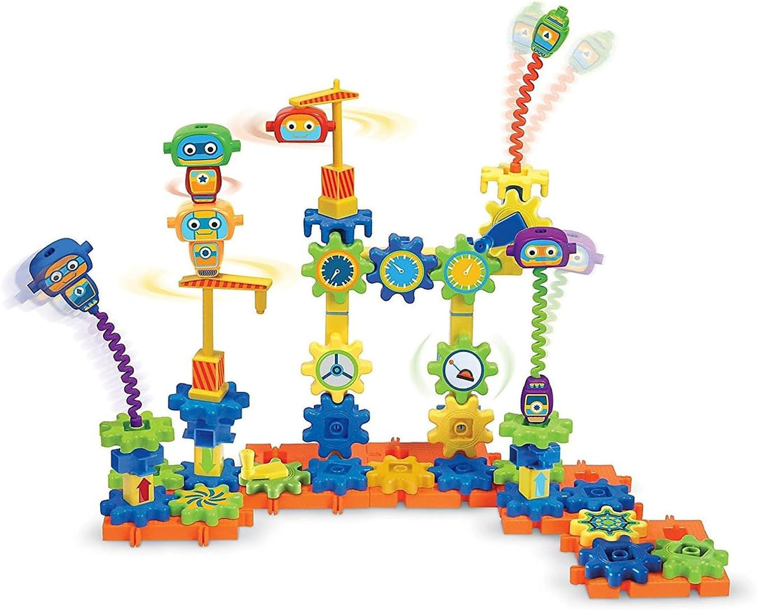 Learning Resources Gears Gears Gears!® Roboterfabrik-Bausatz, Roboterfabrik