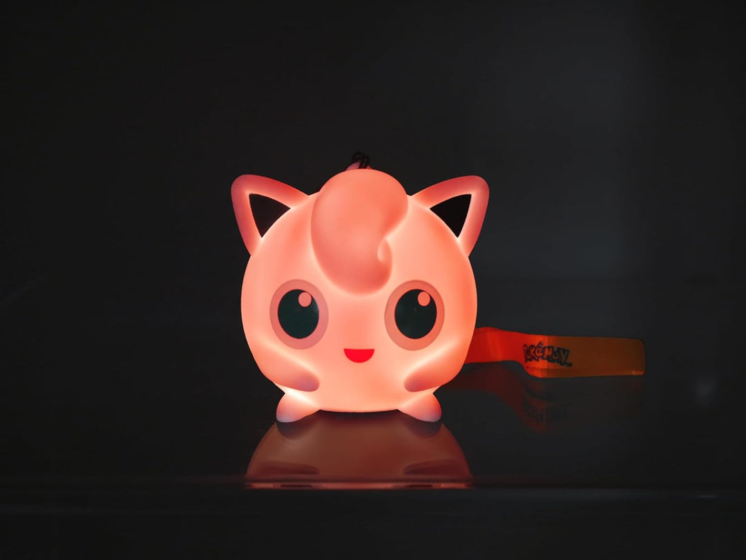 Teknofun – Offizielle Pokemon-Lizenz – Leuchtender PUMMELUFF mit Handschlaufe, leuchtende Figur für