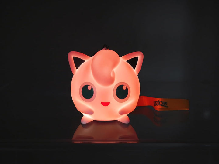 Teknofun – Offizielle Pokemon-Lizenz – Leuchtender PUMMELUFF mit Handschlaufe, leuchtende Figur für