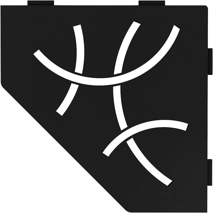 Schlüter SHELF-E-S2 Curve Graphitschwarz matt Matte Black, Matte Black