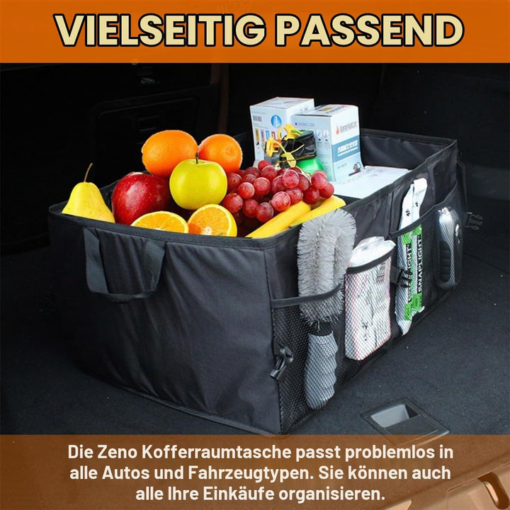 CGEAMDY Kofferraum Organizer Auto, Zusammenklappbarer Auto Organizer Kofferraum, Platzsparend Koffer